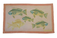 Serviette de plage Hermès "Bali"- Hermes "Fishes" Terry Cotton Beach Towel