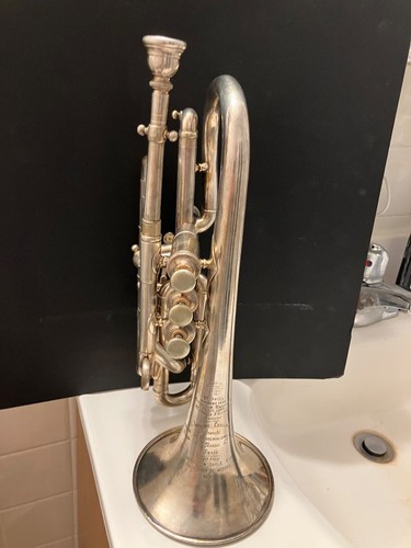 Antoine courtois cornet silver - courtois,