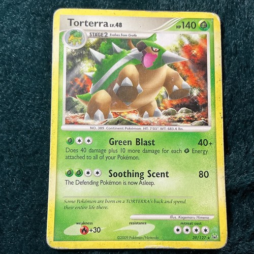 Pokémon tcg torterra - torterra, holo