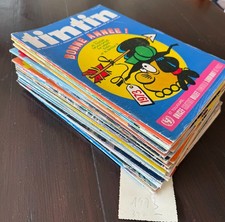 Journal de TINTIN, Année 1973. lot 35 numéros tous différents (Voir description)