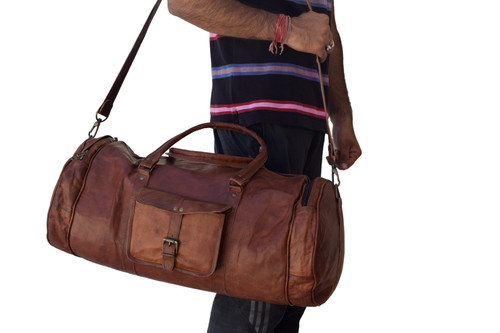 Sac voyage cuir - de,