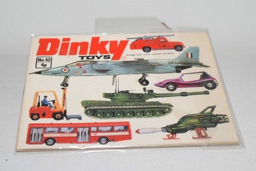 Dinky toys catalogue - toys,