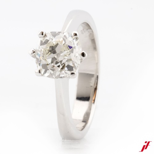Ring solitaire 18k white gold - 18k,