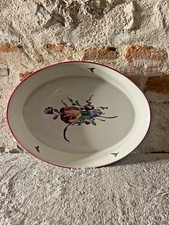 Plat à gâteau Vestal faïence de Gien