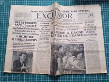 BE247 journal Excelsior 1937 accident car Abbeville Tour de France R Lapebie
