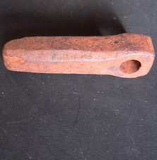 OUTIL long MARTEAU de CANTONNIER casse cailloux pierres FER hammer martillo
