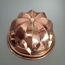 ANCIEN MOULE à GATEAU KOUGLOF CUIVRE étamé DECO CUISINE COLLECTION XIXe TTB