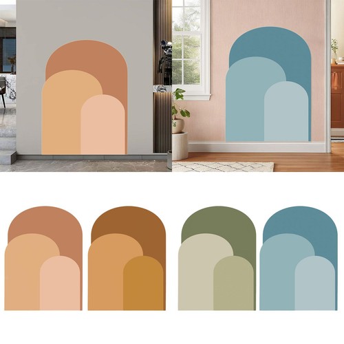 Sticker mural forme arche - sticker, d'arche