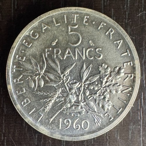 Veme république 5 francs - veme,