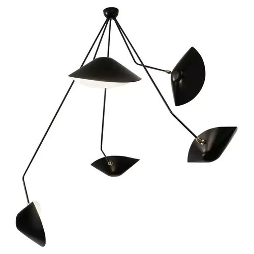 Serge mouille moderne noir - moderne,
