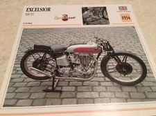 Carte moto Excelsior 500 TT