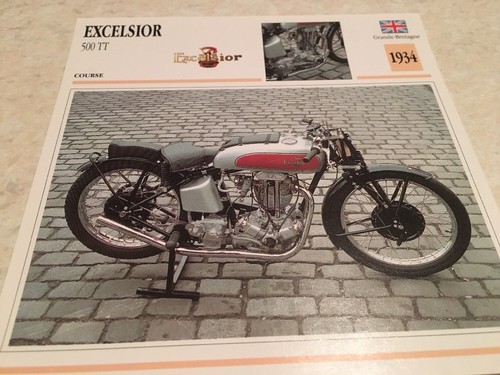 Carte moto excelsior - moto, 500