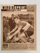 MIROIR SPRINT 23 AVRIL 1956 RIK VAN LOOY VAINQUEUR 3 JOURS D'ANVERS