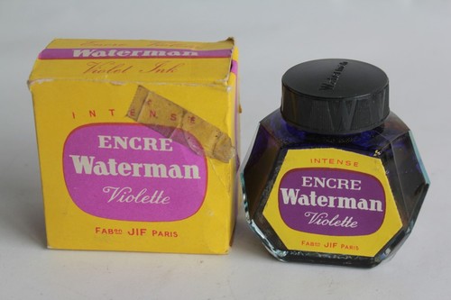 Waterman flacon encre violette - flacon,