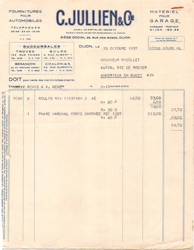 1937 fournitures pour - 1937,