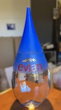 Bouteille collector  EVIAN Millenium / collection goutte d'eau / scéllée