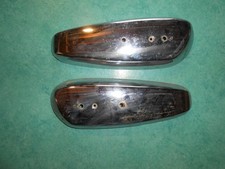 Paire enjoliveur chromé réservoir Motobécane AV88 / 89 / 881
