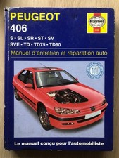 Manuel d'entretien et réparation auto Peugeot 406 Haynes 3296