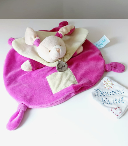 Doudou rond lapin - rond,