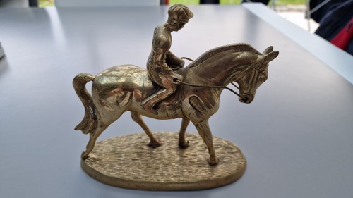 Sculpture statuette laiton - sculpture,
