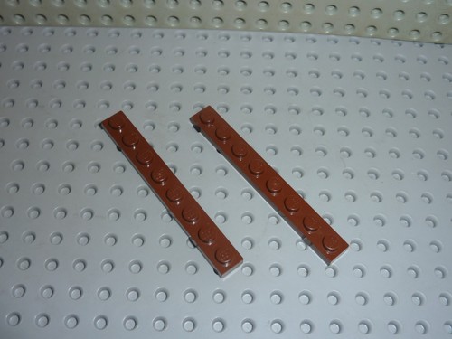 Lego oldbrown plate x - x, 8