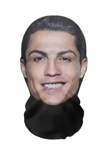 Printed full face balaclava - 3d,