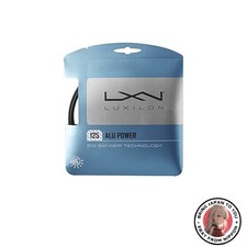 String de tennis simple noir