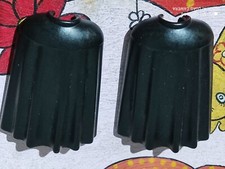 PLAYMOBIL x2 COUCHES NOIRES CAPE NOIRE LONGUE TEMPLIERS MÉDIÉVAUX BERGER MÉDI...