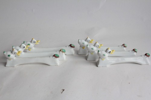 Porte couteaux porcelaine - 6, porte-couteaux
