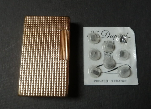 Briquet plaqué 20µ t - or, s.t