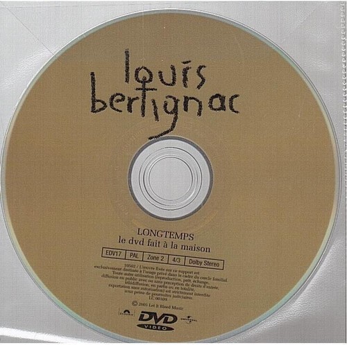 Louis bertignac longtemps dvd - bertignac,