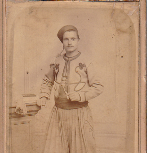 Rare zouave soldat militaire - rare,