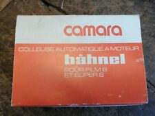 colleuse camara automatique à moteur Hähnel pour film 8 et  super 8