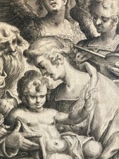 Très Beau Dessin Lavis Encre