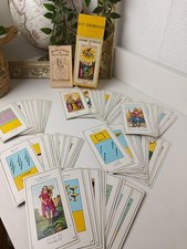 Tarot Grand Etteilla B.P. Grimaud – Tarots Égyptiens – Jeu divinatoire complet