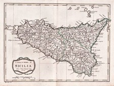 Sicile Île Italie Carte Borghi 298922