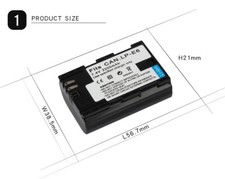 Batterie pour canon e6 - pour,