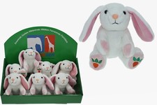 Peluche Lapin Blanc Avec Carotte 1017129