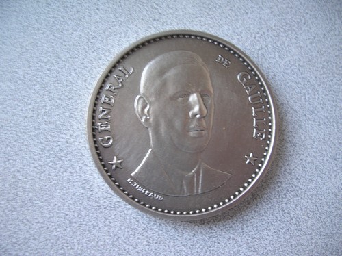 Médaille général gaulle - médaille,