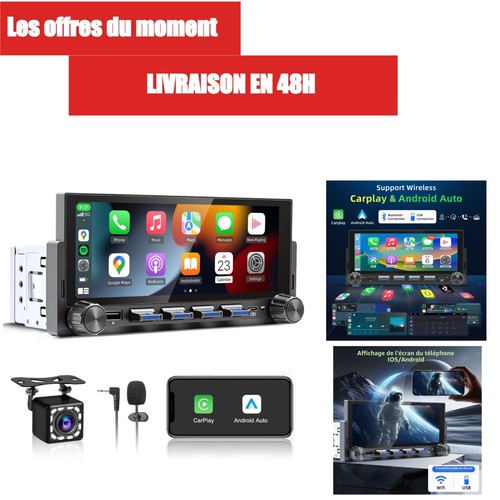Autoradio din bluetooth - 1,