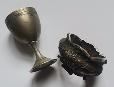 COQUETIER ANCIEN MÉTAL