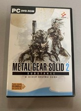 Jeu Vidéo PC DVD-ROM Metal Gear Solid 2 Substance Tactical Espionnage Action 