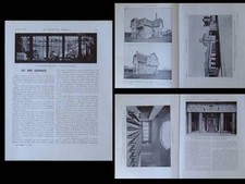 CONSTRUCTION MODERNE n°30 1926 PAVILLON NANCY, VICTOR PROUVE, Jean Prouvé, SOREL