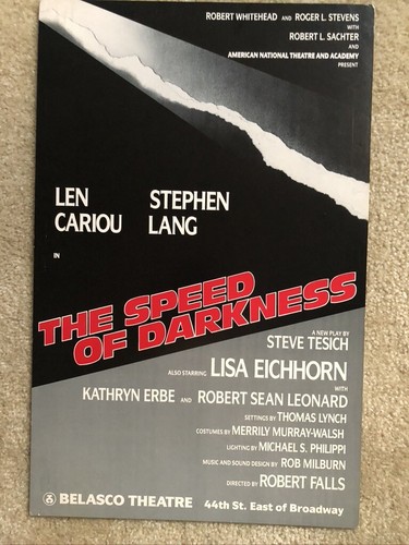 The speed darkness - of,