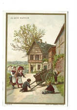 CHROMO  AU BON MARCHE