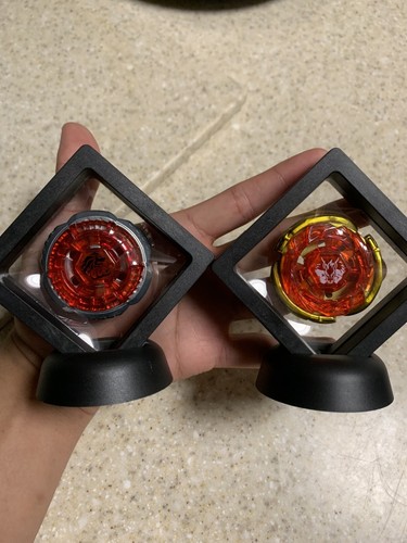 Beyblade gold red rock - leone, &