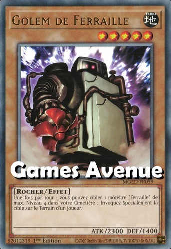 Golem de ferraille - yu-gi-oh, !