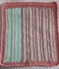 Couverture crochet pour
