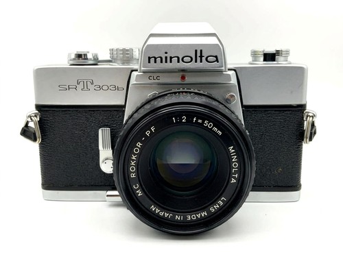 Minolta srt 303b 50mm f - 303b, f/2