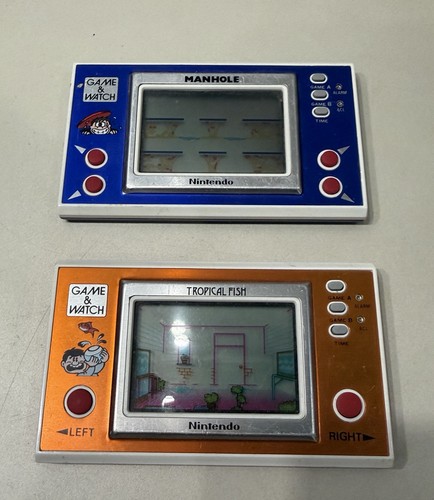 Nintendo game watch lot 2 - watch,